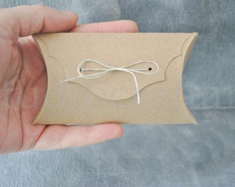 Boîtes d’oreiller en papier, boîtes d’emballage de 15
