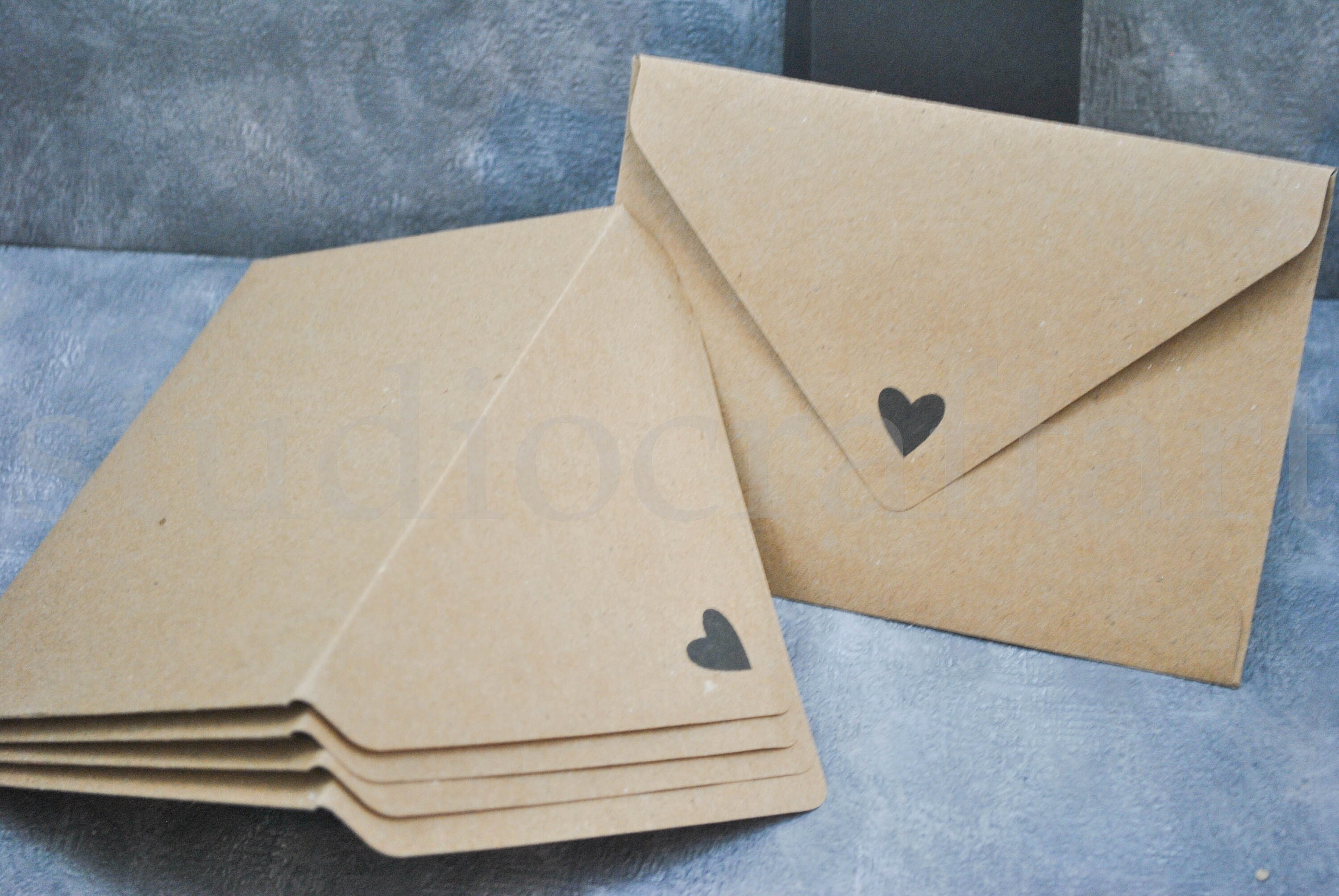 Brown Kraft paper envelopes recycled envelopes Etsy