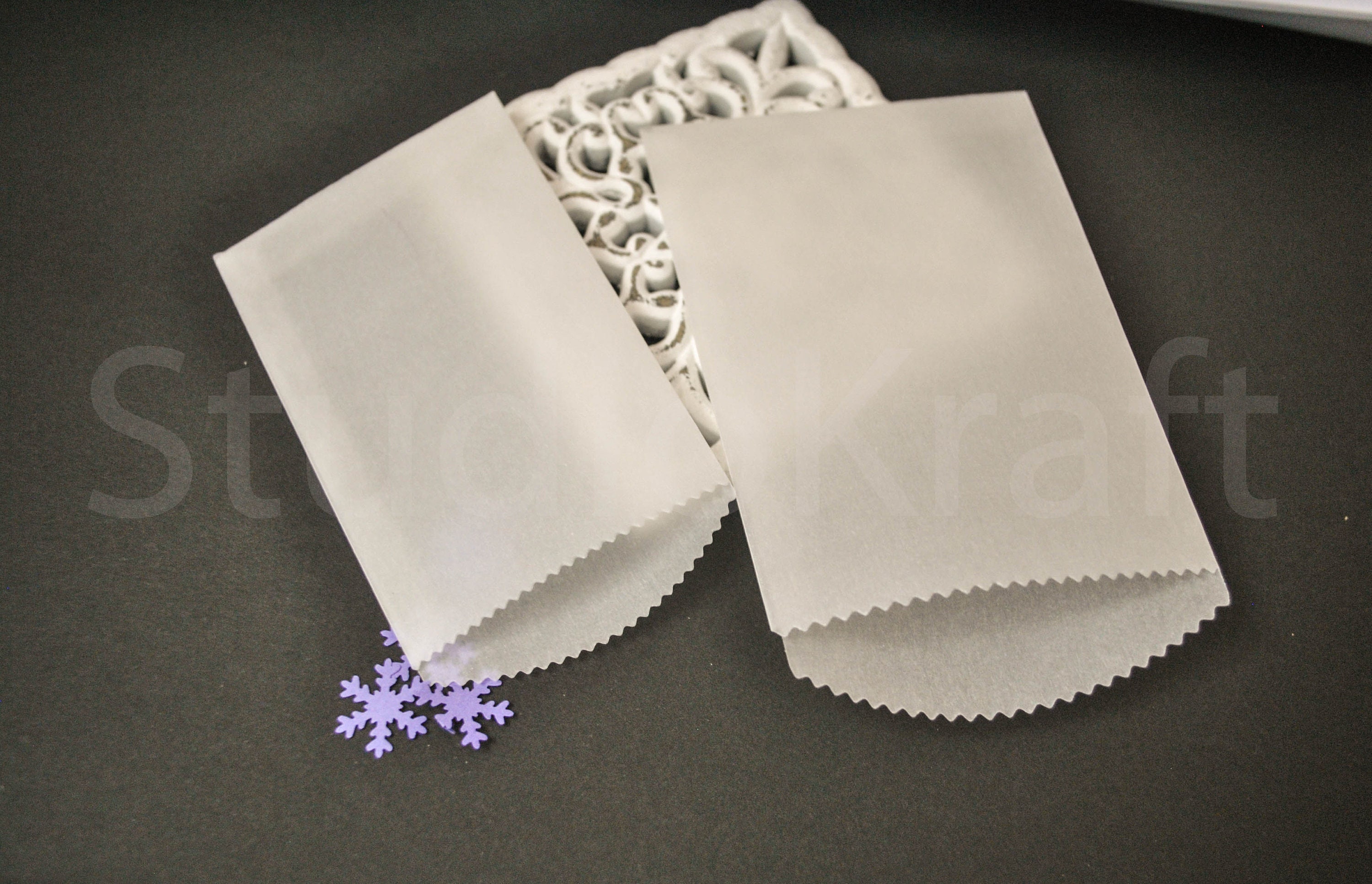 Free shipping Small vellum / glassine paper bags 10 pc. Etsy