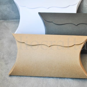 Grandi scatole a cuscino Kraft, materiali per imballaggio