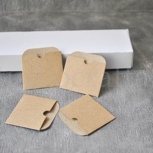 Mini buste / Buste di carta molto piccole / Buste minuscole / Mini buste di carta fatte a mano / piccole buste per messaggi, appunti