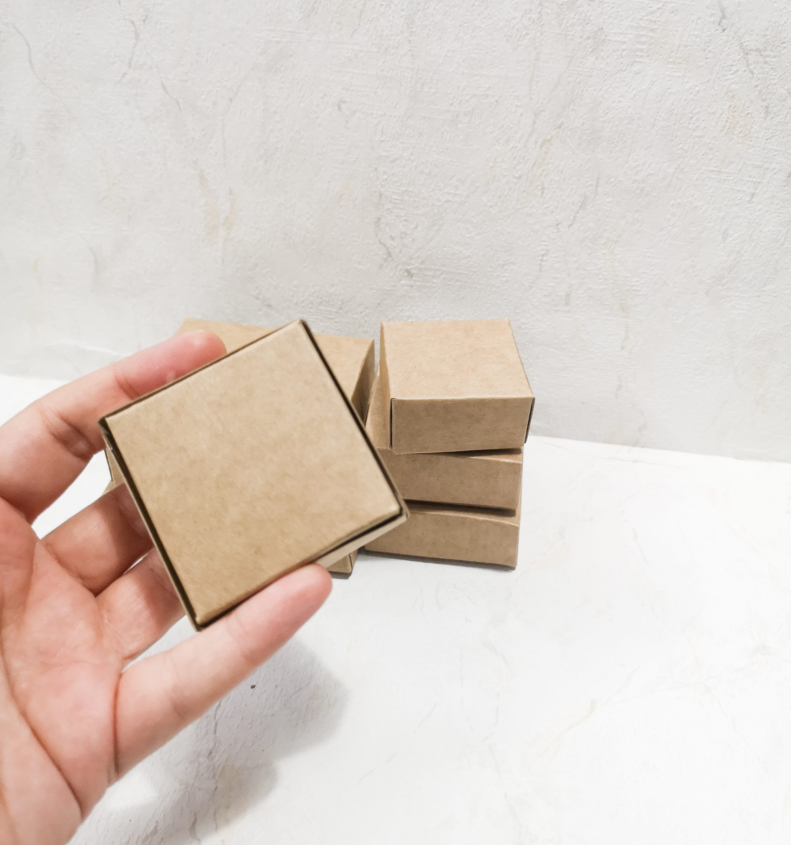 Kraft Boxes With Lid Boxes for Jewelry Favor Boxes Etsy