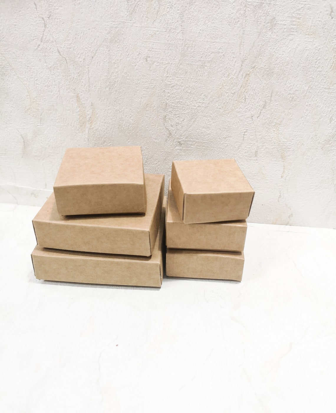 Kraft Boxes With Lid Boxes for Jewelry Favor Boxes Etsy