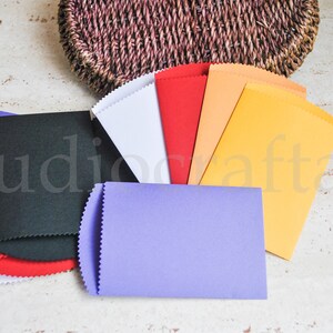 10 small simple  paper bags | gift card bags | confetti bags | candy bags | handmade paper bags | mini paper bags | paper packets