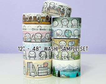 12" - 48" TCMC Washi Sample/Set  |  Washi Sample 1025