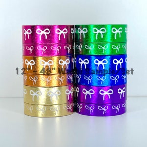 12&quot; - 48&quot; Sample/Set Simply Gilded Metallic Washi  |  Washi Sample 521