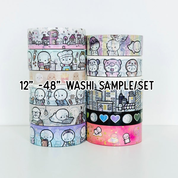 12" - 48" TCMC Washi Sample/Set Presale Washi -  Washi Sample 823