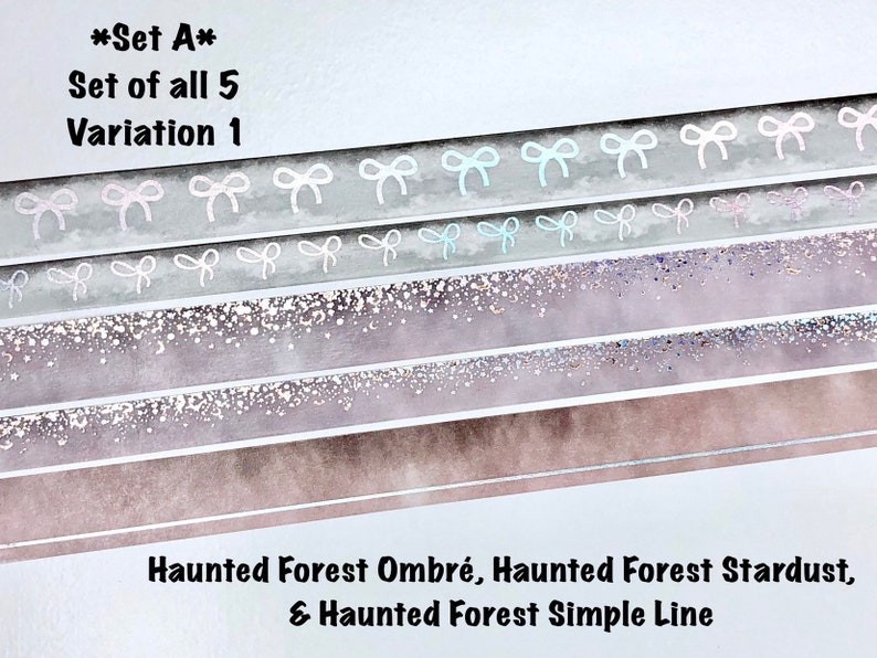 Haunted Forest Simple Line 719 12-48 SampleSet Haunted Forest Stsrdust Simply Gilded Presale Haunted Forest Ombr\u00e9