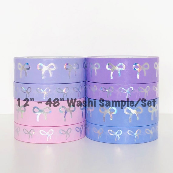 Washi Tape Sample Simply Gilded February Gem of the Month Amethyst