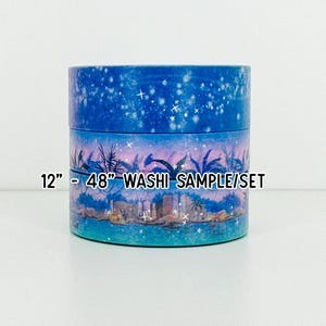 12&quot; - 48&quot; Sample/Set Simply Gilded Love Tonight Washi  |  Washi Sample 723