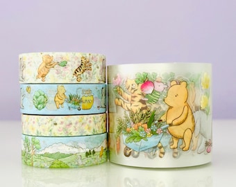 12" - 48" Sample/Set Simply Gilded Simply 100 Acre Spring Washi  |  Washi Sample 526