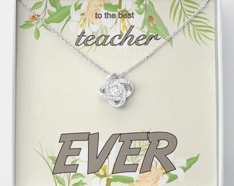 End of Year Teacher Gifts | Teacher Leaving Gift | Graduation Teacher Jewelry | Farewell Necklace for Men, Women