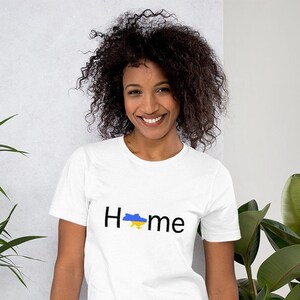Ukraine Shirt Weiß, Ukraine Flagge T Shirt für Frauen, Peace in Ukraine Shirt, Ukraine Map Shirt