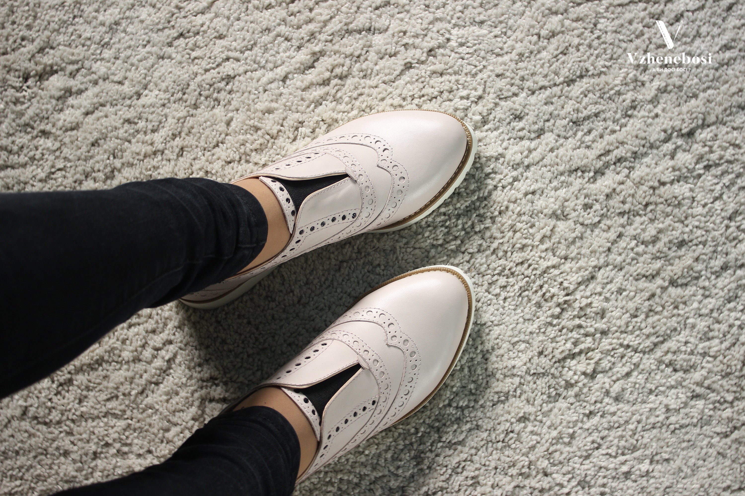 pink brogues womens