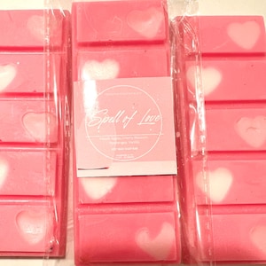 Spell of Love Soy Wax Melts: Cherry Blossom, Peach, Hydrangea