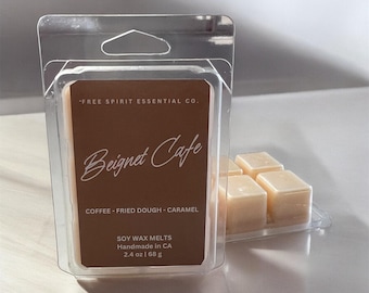 Cera derretida Beignet Cafe: Cera de soja con aroma a café y donuts