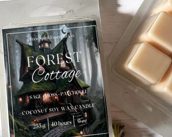 Pastillas de cera Forest Cottage – Aroma a salvia, musgo y pachulí