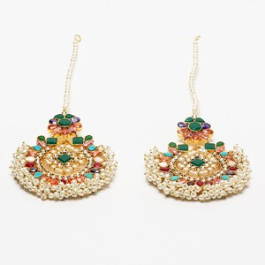Hyderabadi Judau Baaliyan -Pakistani Ohrringe Set/ indische Ohrringe Set/ Pakistani Schmuck/ Indischer Schmuck/ Pakistanische Hochzeit/ Indische Hochzeit