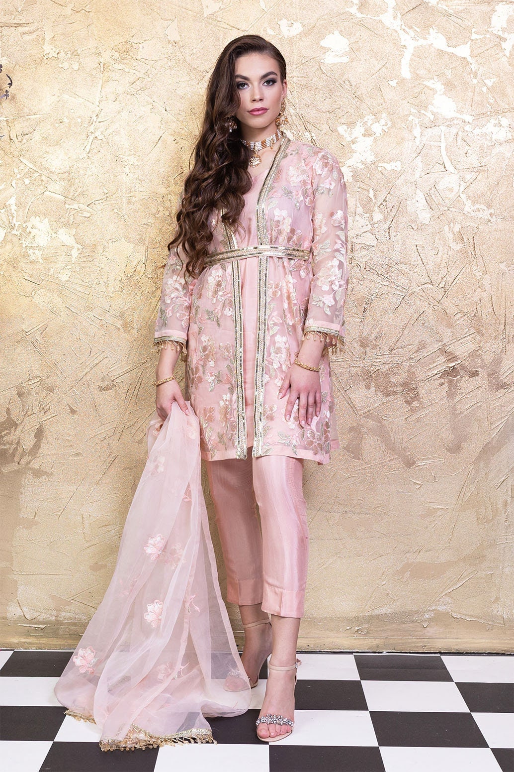 Pakistani organza dresses 2019 sale