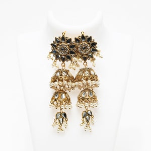 Jhumka Baali - Pakistani Ohrringe Set/ indische Ohrringe Set/ Pakistani Schmuck/ Indischer Schmuck/ Pakistani Hochzeit/ Indische Hochzeit