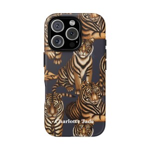 Tiger Pattern Phone Case: 3D Wrap Protective Cover