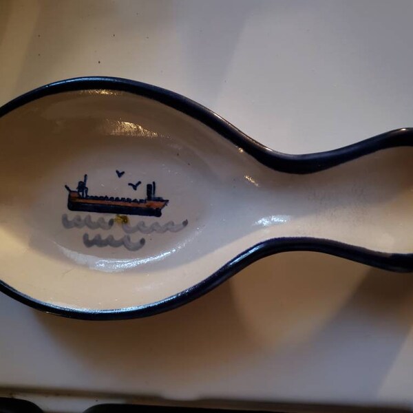 Vintage Spoon Rest Etsy