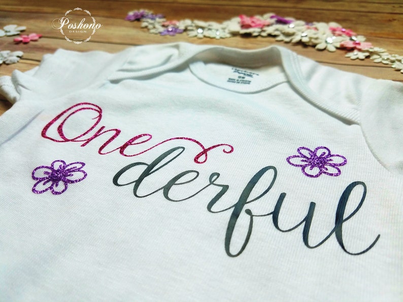 Unique Onesie Onederful Birthday First Birthday 1st Birthday Birthday Outfit One Year Old Cute Onesie Personalized Onesie Onederful