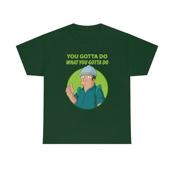 T-shirt Futurama Drôle - Graphisme Dessin Animé - Coton épais - NEUF Avec étiquettes