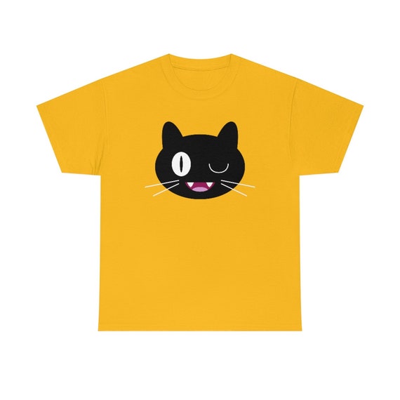 ◆ITZAVIBE◆ CAT GIRL SLIM T SHIRT YELLOW IBB25WT08YL s-l400.jpg