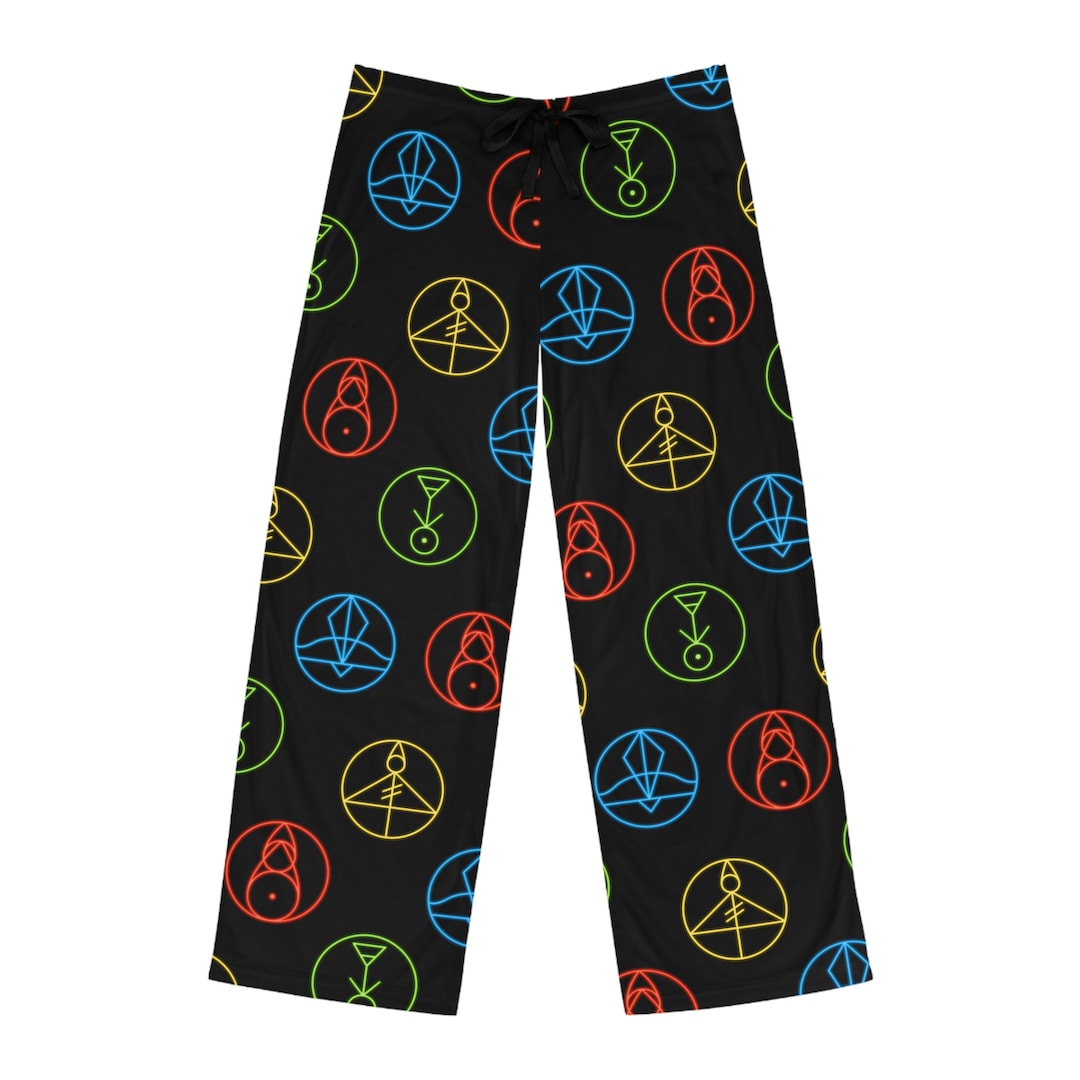 The Owl House Titan Glyphs Men s Pajama Pants AOP Etsy Canada