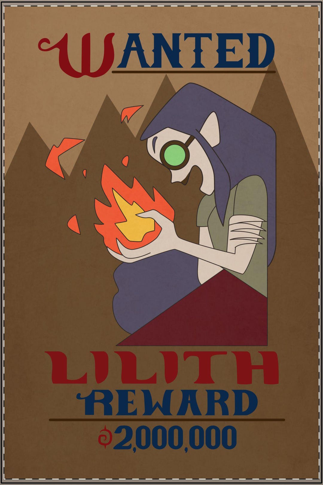 The Owl House - Lilith Wanted - Premium Matte Vertical Posters - Etsy