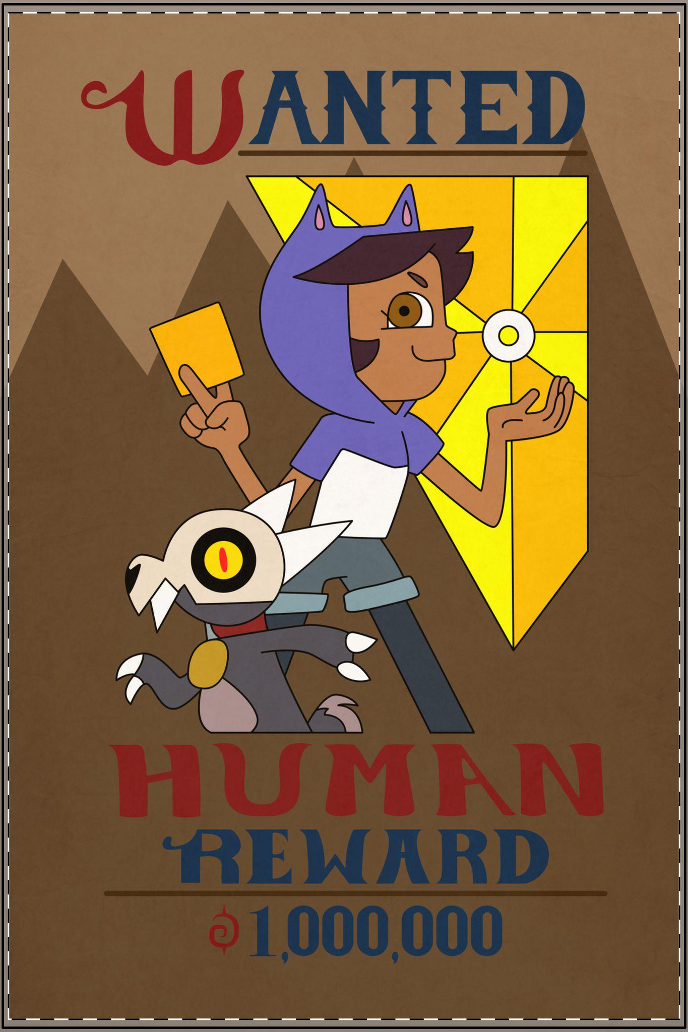 The Owl House - Wanted: Luz - Posters - Etsy