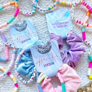 Birthday Version Scrunchie Friendship Bracelet Party Favors - Best Era Yet - Party Favors -Birthtay - It's me hi im the birthday girl its me