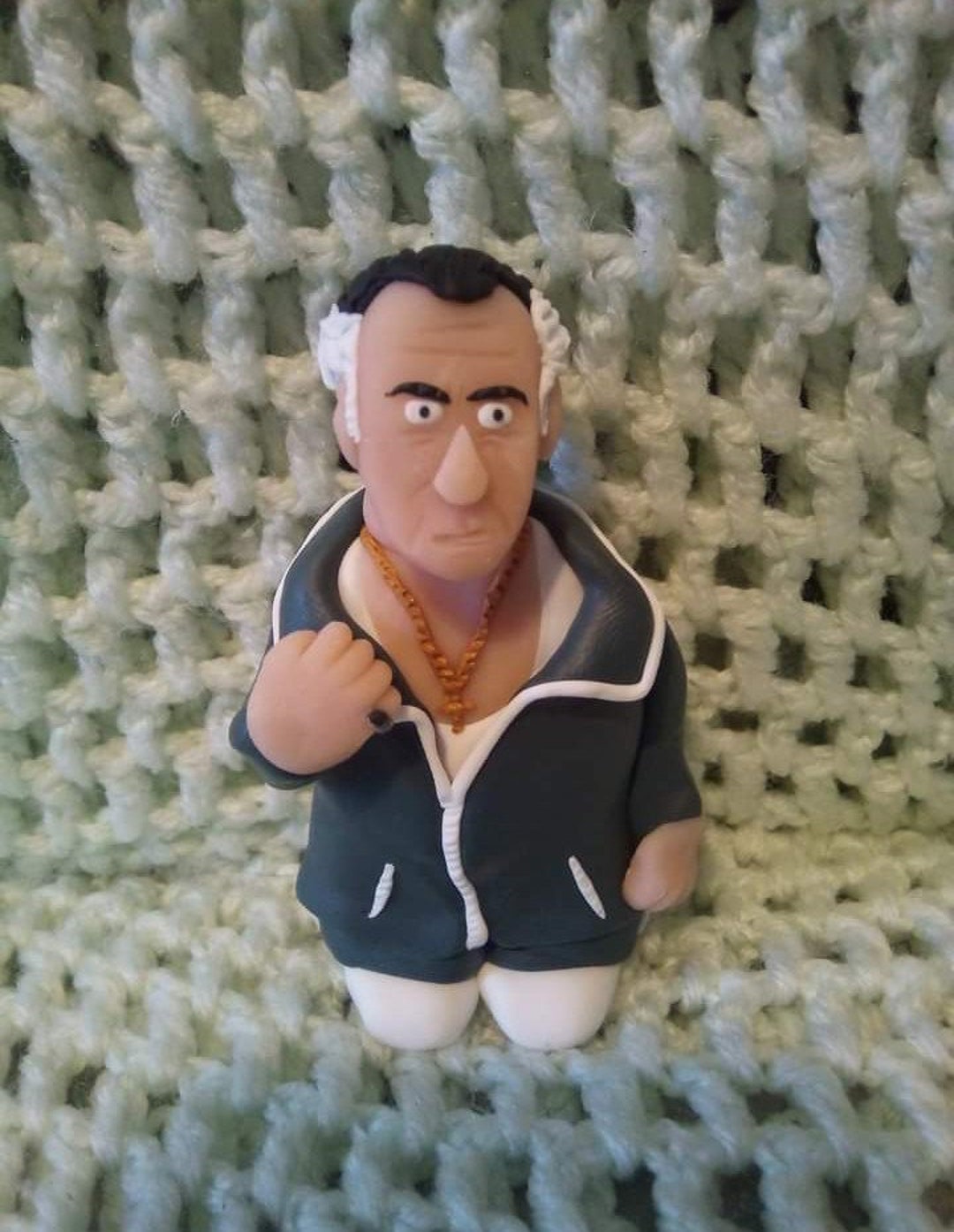 The Sopranos 3 / 4.5 / 6 Paulie 'walnuts' Gualtieri Custom Figurine
