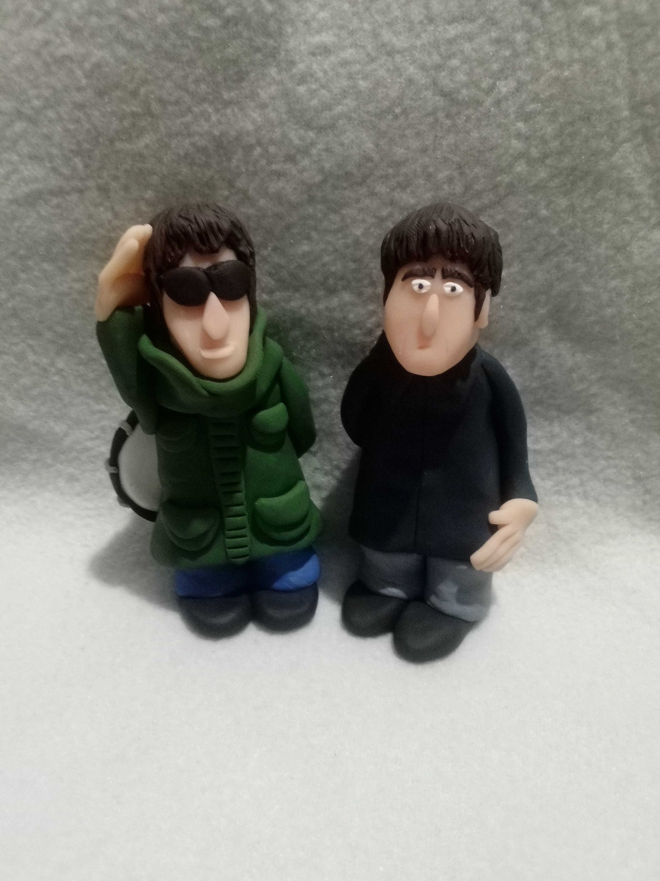 オアシス リアム&ノエル・ギャラガーフィギュアセット リアム