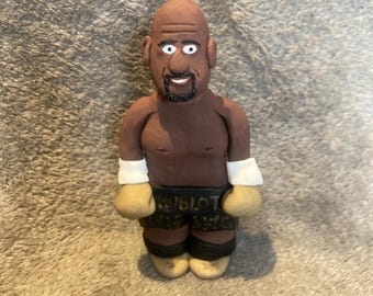 Figura personalizada de Floyd Mayweather Jr. de 7,6 cm, 11,4 cm y 15,2 cm para decoración de tartas.
