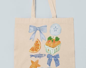 Coquette Beach Tote Bag, Küstentasche für Frauen, Strandtaschen, Summer Vibes Tragetasche, Canvas Strandtasche