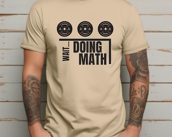 Boy Math, Funny Workout T Shirt, Gym Muscle Shirt, Pump Cover Top, Weightlifting Shirt, Gift Idea for Him