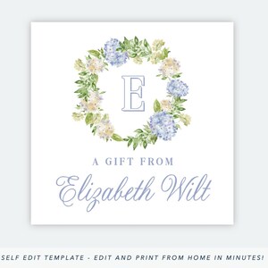 Printable Gift Tag Everyday Gift Tag Template Watercolor | Etsy