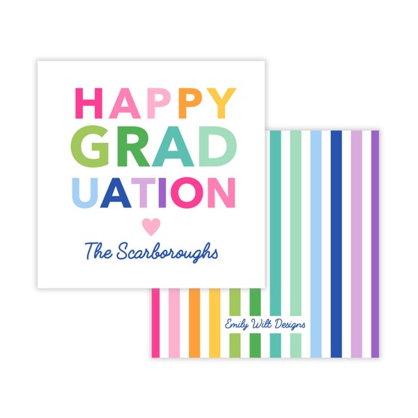 Printable Graduation Gift Tags, Happy Graduation Enclosure Cards, Custom Gift Tags, Personalized Gift Tags, Family Gift Tags and Labels