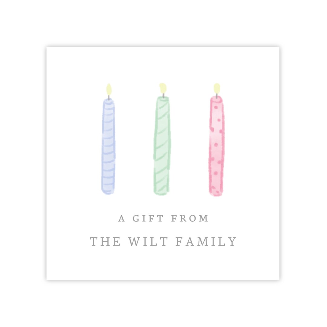 Printable Happy Birthday Gift Tags Printable Birthday Gift - Etsy