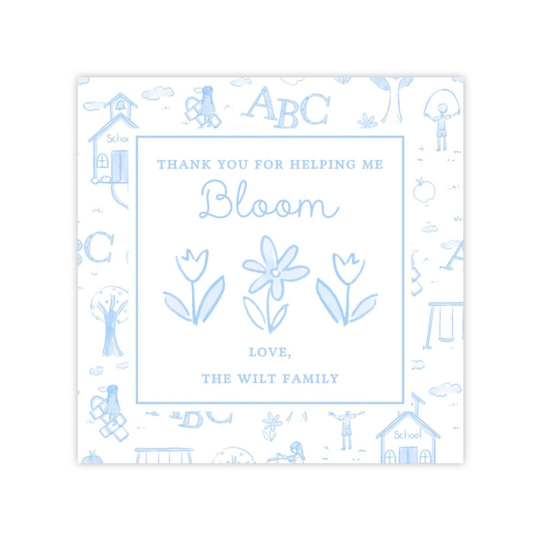 Printable Teacher Appreciation Gift Tag, Teacher Gift Tag Template ...
