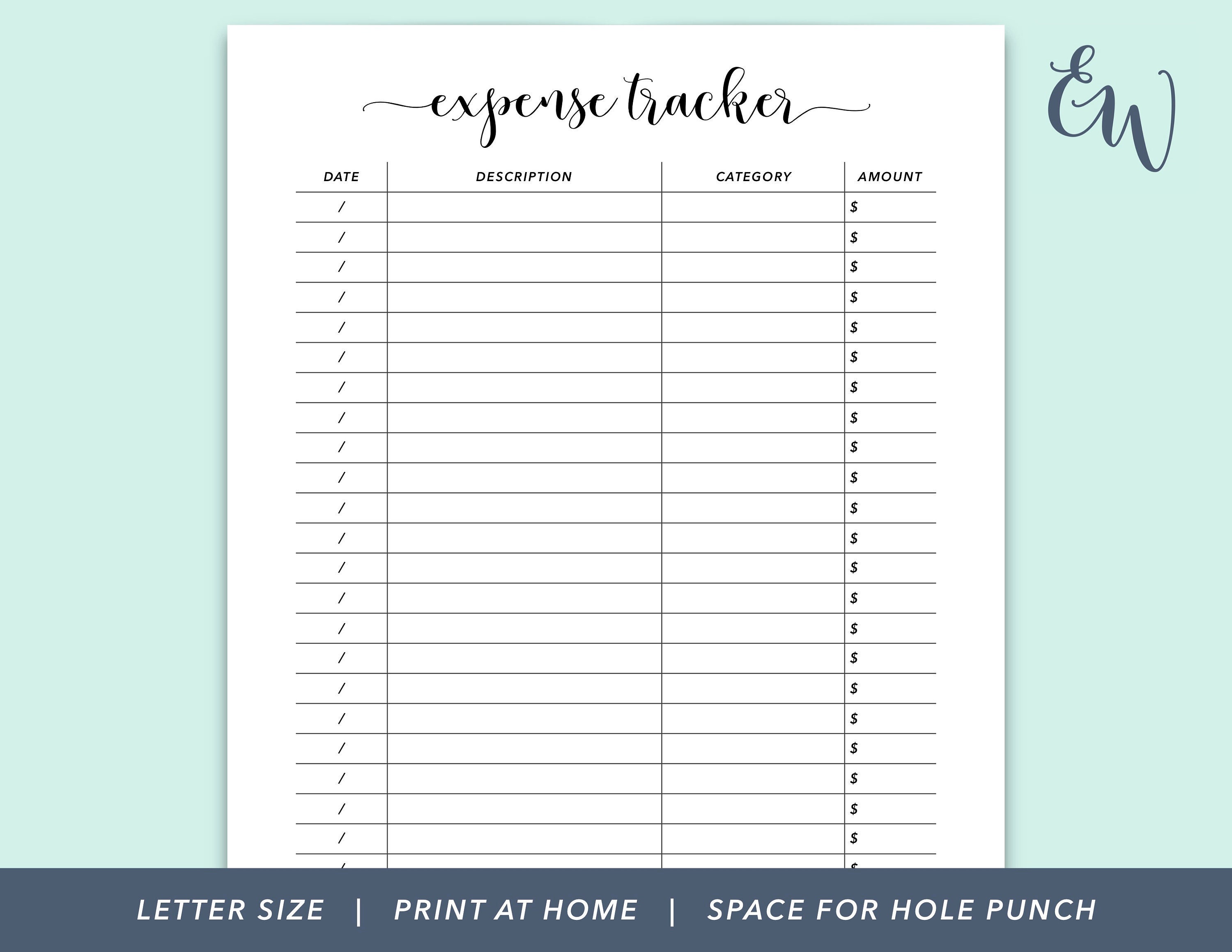 This is a photo of Insane Spending Log Printable This is a photo of Insane Spending Log Printable