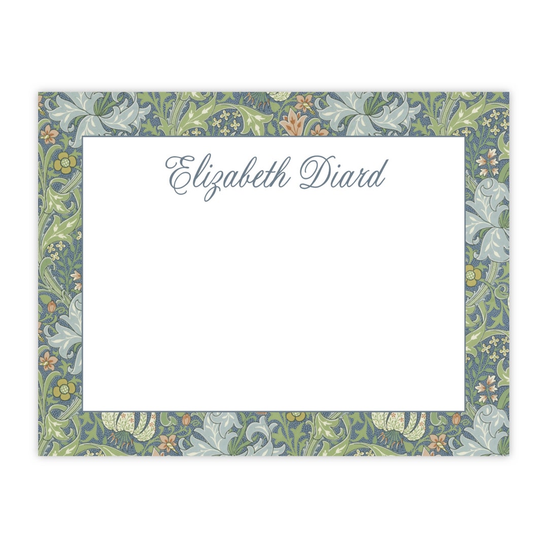 Printable Stationery for Women, Personalized Stationery for Women ...