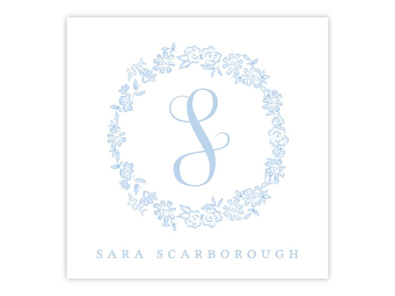 Printable Enclosure Cards Printable Gift Tag Ditsy Floral Etsy