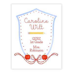 PRINTABLE Editable School Binder Cover | 8.5x11 Personalized Corjl Template | Self-Edit Printable Binder Cover for Students or Teachers