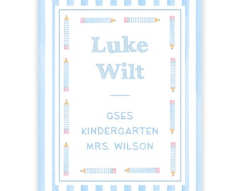 PRINTABLE Editable School Binder Cover | 8.5x11 Personalized Corjl Template | Self-Edit Printable Binder Cover for Students or Teachers