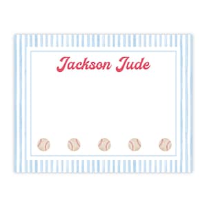 Baseball Dankeschön zum Ausdrucken, Baseball Grußkarten, personalisierte Grußkarten für Jungen, Grußkarten für Kinder, Baseball Briefpapier