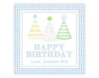 Printable Kids Birthday Gift Tag, Kids Gift Tags, Printable Tags for Birthdays, Personalized Gift Tags for Boys, Boy Gift Tag Template