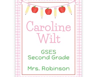 PRINTABLE Editable School Binder Cover | 8.5x11 Personalized Corjl Template | Self-Edit Printable Binder Cover for Students or Teachers